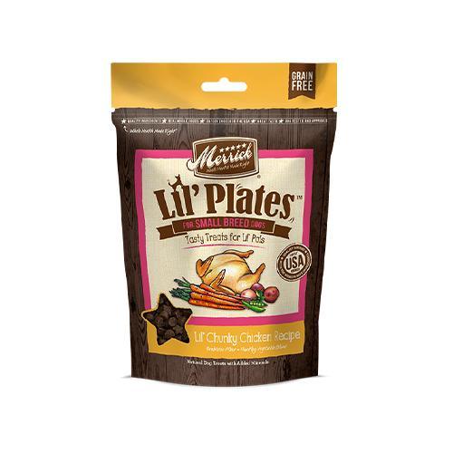 Merrick Lil' Plates Grain Free Chunky Chicken Recipe Dog Treats
